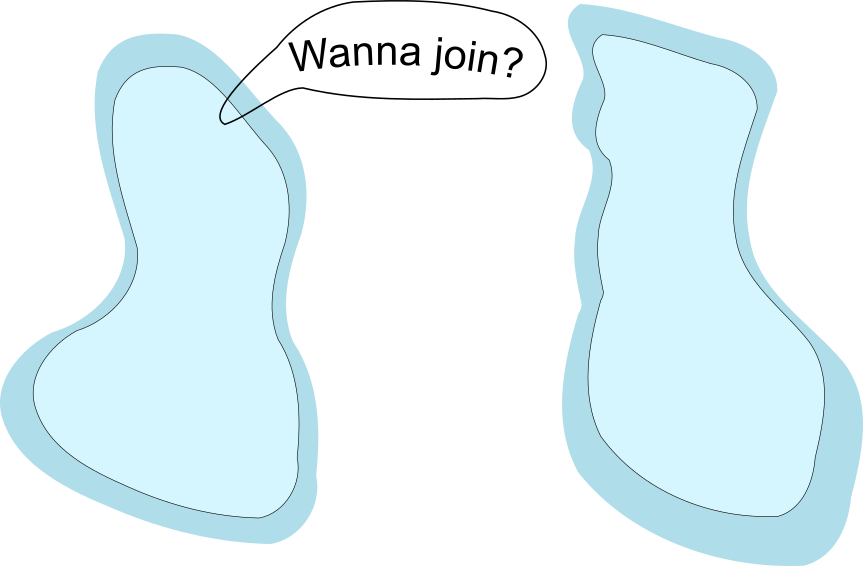 Two Cells Joining